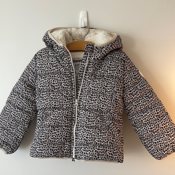 Kids Leopard Print Jacket - Picture 1 of 4